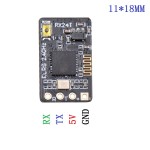 Hot Sales JHEMCU ExpressLRS RX24T 2.4G ELRS Radio Nano Langstrecken für den Rennsport Langstrecken drohnen DIY Teile LR4 LR5